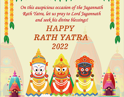 Rath-Yatra Projects | Photos, videos, logos, illustrations and branding on  Behance
