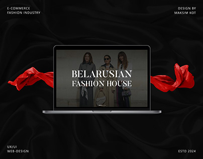 E-commerce/UX/UI/Belarusian fashion house/Web-design