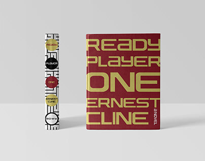 Ready Player One Movie Font Book Cover