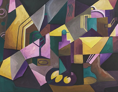 Cubism still life paintings