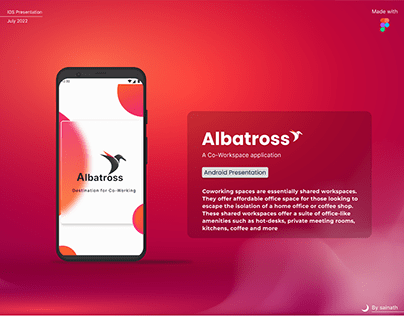 Albatross Co-Workspace Android Presentation