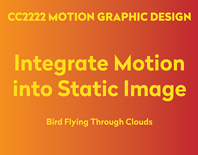 CC2222 Integrate Motion Static Image: Red Bird