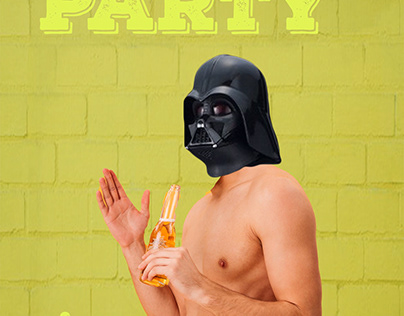 Party time with Darth.