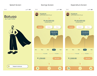 Batuaa - an expense and savings tracker app