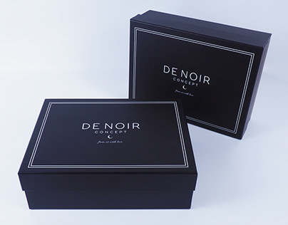 Denoir Konsept Siyah Beyaz Kutu Tasarımı