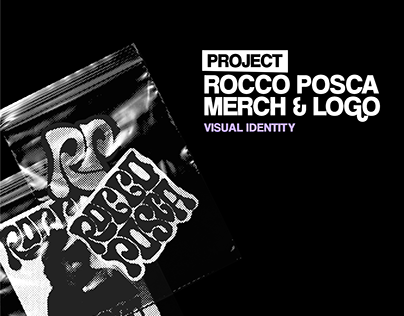 Project thumbnail - ROCCO POSCA ARTIST VISUAL IDENTITY