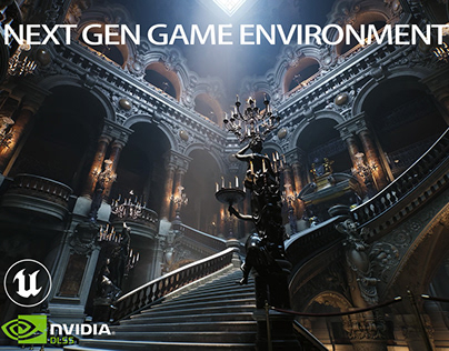 UE5 Palais Garnier - Next Gen Game environment