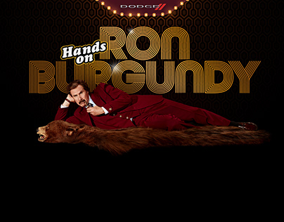 Dodge: Hands on Ron Burgundy