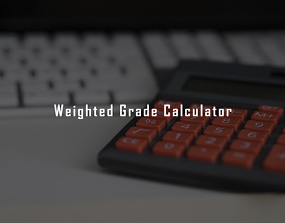 Weighted Grade Calculator Online