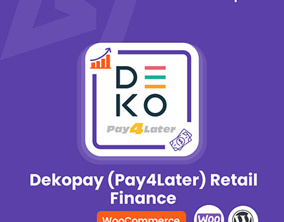 Woocommerce Dekopay Pay4later Retail Finance