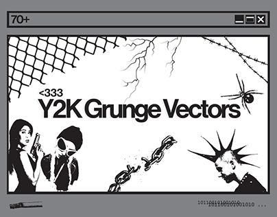 Y2K Grunge Vectors