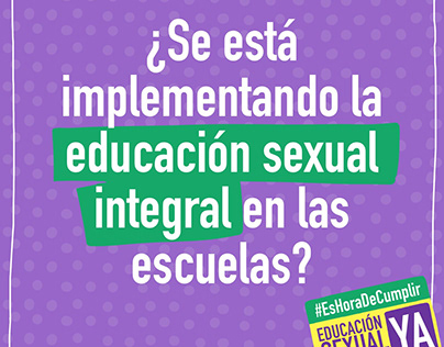 Campaña por la Educación Sexual Integral