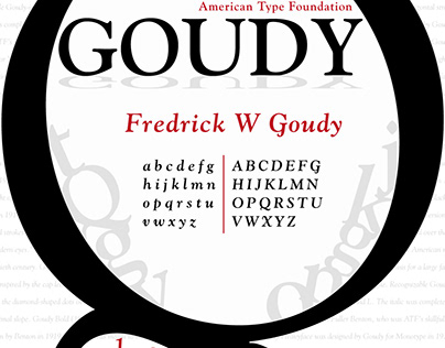 Goudy Poster