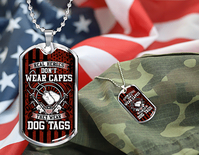 Military dog tag