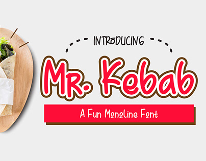 Free Mr Kebab Delicious Script Font