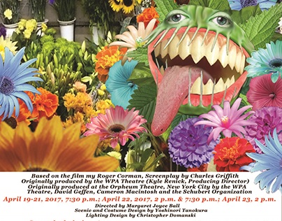 The Little Shop of Horrors Theater Poster