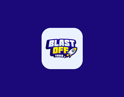 Blast Off Trivia V2. UX/UI App design