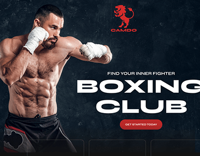Boxing Club Landing Page