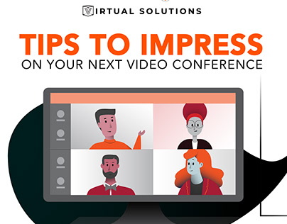 Video Conferencing Tips Infographic