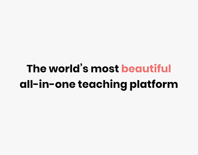 Marvelous - The Most Beautiful Platform to Teach Online
