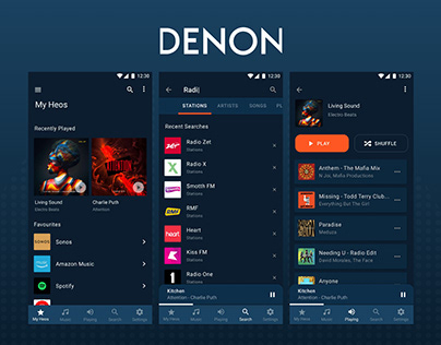 Denon Heos Music Streaming App