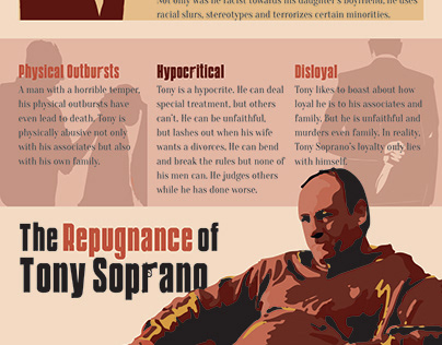 Tony Soprano Infographic
