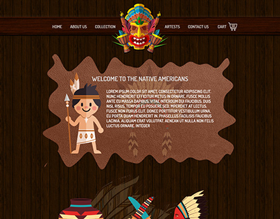 Native Americans website