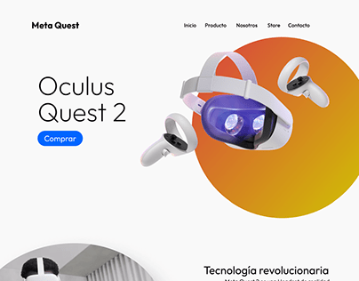 Meta Quest 2 UX/UI Design