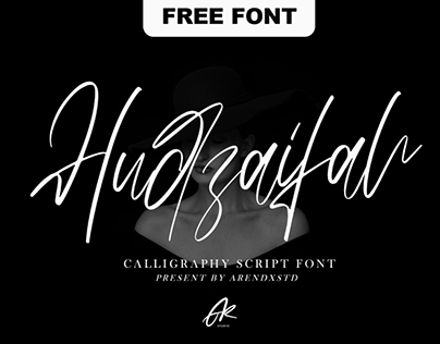 HUDZAIFAH - FREE CALLIGRAPHY FONT