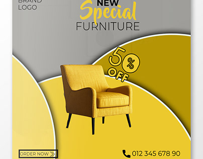 Furniture Social Media Design Template