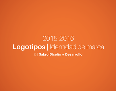Logotipos | Identidad de marca 2015-2016