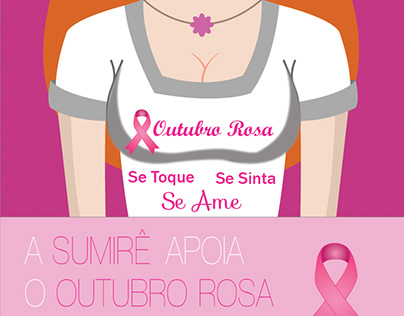 Campanha outubro rosa 2017 - Sumirê Lapa