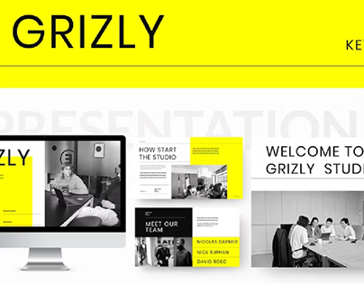 Grizly – Business Keynote Template
