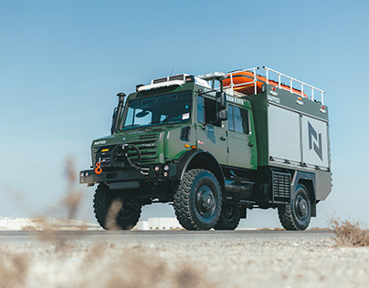 Mercedes Benz Unimog Rescue Vehicle by NAFFCO