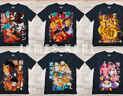 Dragon Ball Z T-Shirt Design