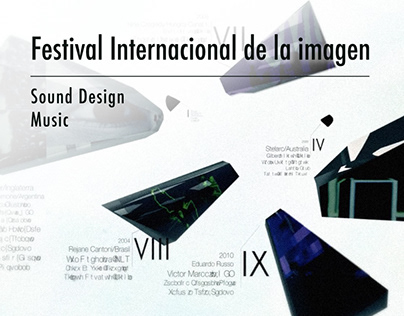 Festival Internacional de la Imagen / Sound Design