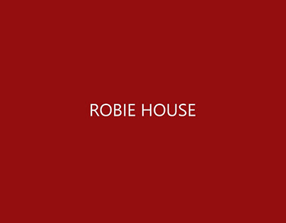 Robie house diagram