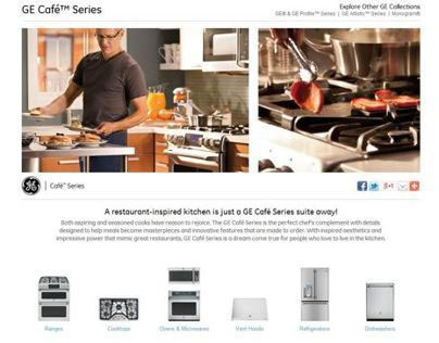 GE Appliances | Café™ Landing Page