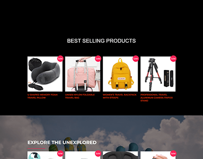 Drop Shipping Store || Travel Products Store ||