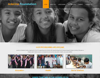 Adline Foundation , http://websamplenow.com/128/adline/