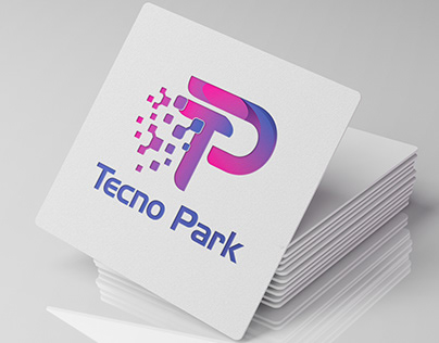 Techno Park/ Technology Logo/ Tech/ Brand Identity
