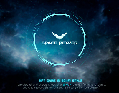Space Power NFT Game (UI/UX design)