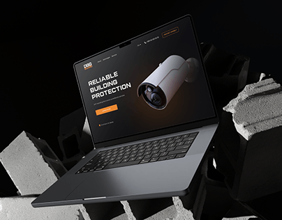 Landing Page for Security Company