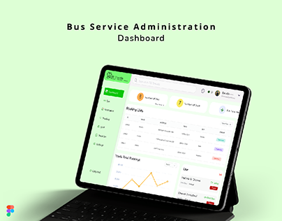 Bus Service Administration | Web Application |Ui Design