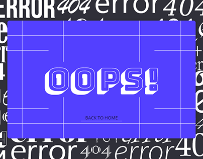 Oops! 404!