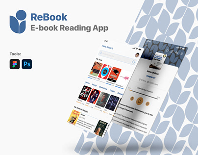 Rebook | E-book Reading App UI