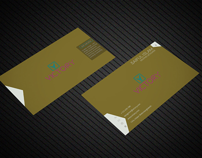 banner & business card.