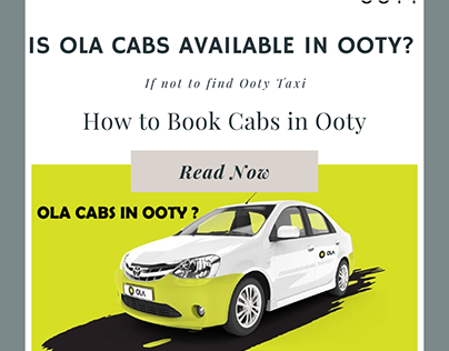 Is Ola Cabs Available in Ooty? if not to find Ooty Taxi
