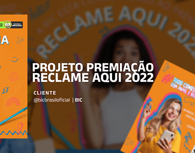Projeto Prêmio Reclame Aqui 2022 | Bic Brasil