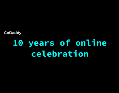 GoDaddy- celebs logo creation